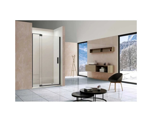 Душевая дверь 81,2-90 см Vincea Extra VDP-1E8090CLB прозрачное