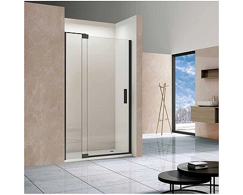 Душевая дверь 111,2-120 см Vincea Extra VDP-1E1112CLB прозрачное