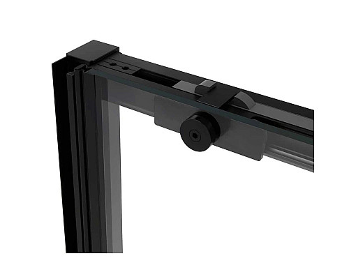 Душевая дверь 110 см Vincea Slim Soft VDS-1SS110CLB прозрачное