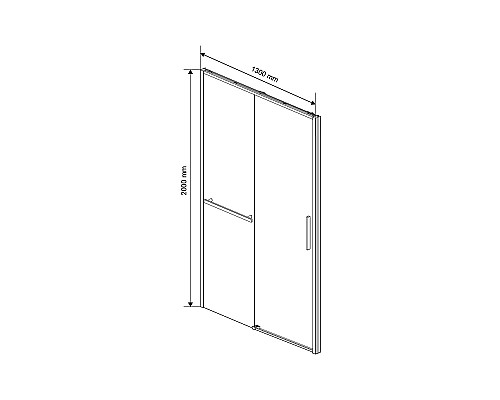 Душевая дверь 130 см Vincea Slim Soft VDS-1SS130CLB прозрачное Душевая дверь 130 см Vincea Slim Soft VDS-1SS130CLB прозрачное