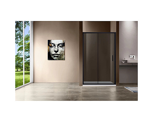 Душевая дверь 120 см Vincea Garda VDS-1G120CGB тонированное