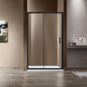 Душевая дверь 130 см Vincea Garda VDS-1G130CLB прозрачное