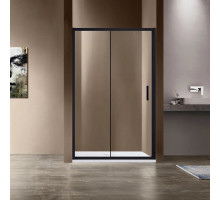 Душевая дверь 130 см Vincea Garda VDS-1G130CLB прозрачное