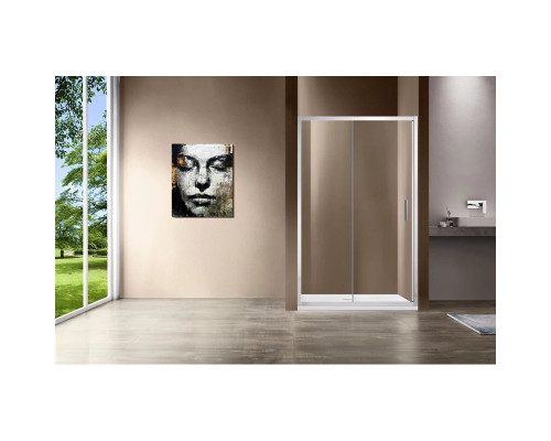 Душевая дверь 140 см Vincea Garda VDS-1G140CL прозрачное