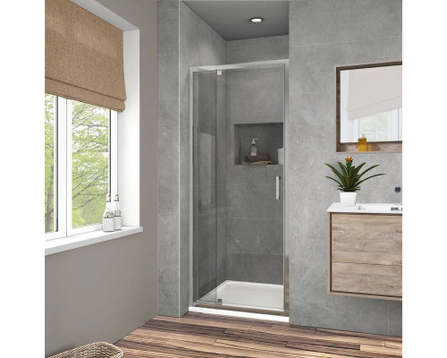 Душевая дверь 78-90 см Vincea Intra VDP-1I8090CL прозрачное