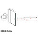 Купить Душевая дверь 101,2-110 см Vincea Extra VDP-1E1011CLGM прозрачное в магазине сантехники Santeh-Crystal.ru