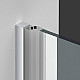 Душевая дверь 70 см Vincea Alpha VDP-3AL700CLB прозрачное