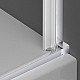 Душевая дверь 70 см Vincea Alpha VDP-3AL700CLB прозрачное
