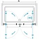 Заказать Душевая дверь 70 см RGW PA-104B Passage 060810407-14 прозрачное в магазине сантехники Santeh-Crystal.ru