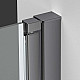 Душевая дверь 90 см Vincea Alpha VDP-3AL900CLGM прозрачное