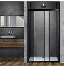 Душевая дверь 110 см Vincea Soft VDS-3SO110CLB прозрачное