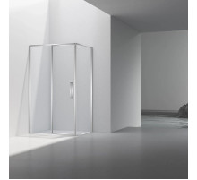 Душевой уголок Vincea Slim VSR-4SLP9012CL 120x90 см, профиль хром, стекло прозрачное