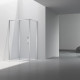 Душевой уголок Vincea Slim VSR-4SLP9012CL 120x90 см, профиль хром, стекло прозрачное