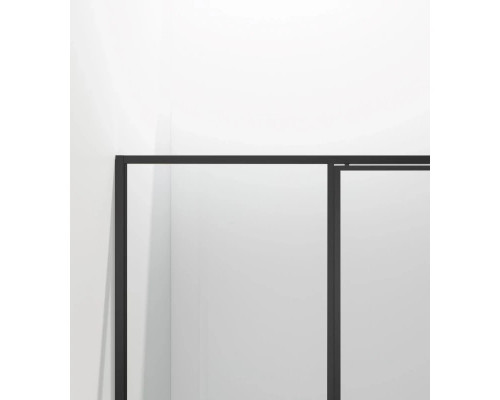 Душевой уголок Vincea Slim VSR-4SLP9012CLB 120x90 см, профиль черный матовый, стекло прозрачное