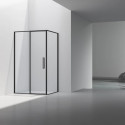 Душевой уголок Vincea Slim VSR-4SLP9012CLB 120x90 см, профиль черный матовый, стекло прозрачное