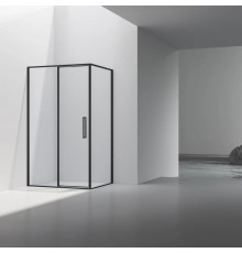 Душевой уголок Vincea Slim VSR-4SLP9012CLB 120x90 см, профиль черный матовый, стекло прозрачное