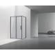 Душевой уголок Vincea Slim VSR-4SLP9012CLB 120x90 см, профиль черный матовый, стекло прозрачное