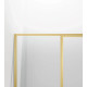 Душевой уголок Vincea Slim VSR-4SLP9012CLG 120x90 см, профиль золотой матовый, стекло прозрачное