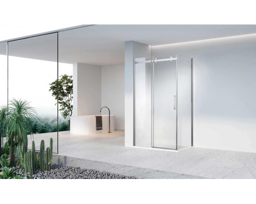 Душевой уголок Vincea Como-N VSR-4CN1013CL 130x100 см, профиль хром, стекло прозрачное
