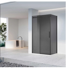 Душевой уголок Vincea Como-N VSR-4CN9013CGB 130x90 см, профиль черный матовый, стекло тонированное