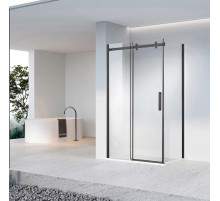 Душевой уголок Vincea Como-N VSR-4CN8013CLB 130x80 см, профиль черный матовый, стекло прозрачное