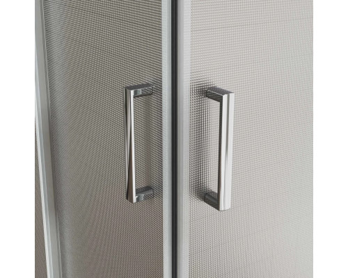 Душевой уголок Vincea City VSS-5CT9010MT 100x90 см, профиль хром, стекло текстурное