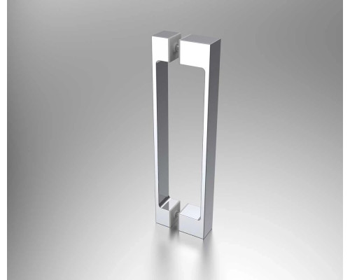 Душевой уголок Vincea Alpha VSR-3AL9011CLGM 110x90 см, профиль вороненая сталь, стекло прозрачное