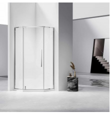Душевой уголок Vincea Slim-N VSP-4SN900CL 89x89 см, профиль хром, стекло прозрачное