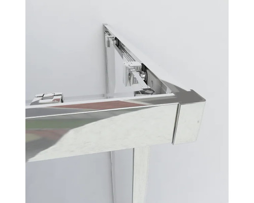 Душевой уголок Vincea Garda VSS-1G8090CLG 90x80 см, профиль золотой матовый, стекло прозрачное