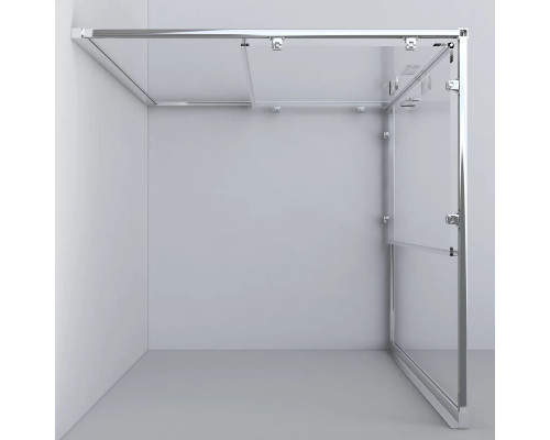 Душевой уголок Vincea Garda VSS-1G9012CLG 120x90 см, профиль золотой матовый, стекло прозрачное