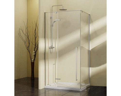 Душевой уголок Vincea Slim-N VSR-5SN9090CL 88,2x88,5 см, профиль хром, стекло прозрачное