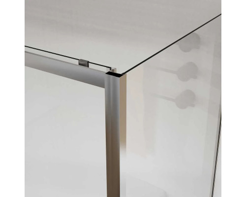 Душевой уголок Vincea City VSR-5CT9011CL 110x90 см, профиль хром, стекло прозрачное