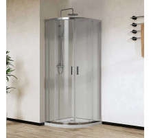 Душевой уголок Vincea City VSQ-5CT800CL 80x80 см, профиль хром, стекло прозрачное