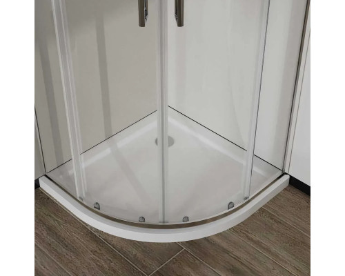 Душевой уголок Vincea City VSQ-5CT800CL 80x80 см, профиль хром, стекло прозрачное