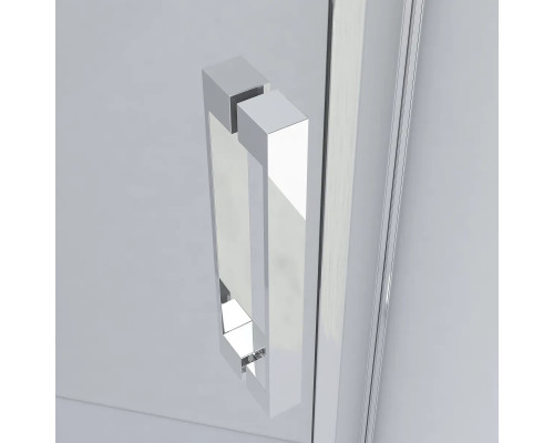 Душевой уголок Vincea Stresa VSP-1S100CLG 100x100 см, профиль золотой матовый, стекло прозрачное