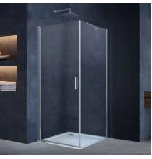 Душевой уголок Vincea Alpha VSR-3ALP9095CL 95x90 см, профиль хром, стекло прозрачное