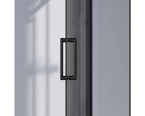 Душевой уголок Vincea Como-N VSR-4CN8013CGB 130x80 см, профиль черный матовый, стекло тонированное