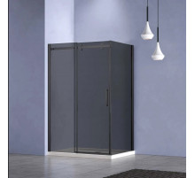 Душевой уголок Vincea Como-N VSR-4CN8015CGB 150x80 см, профиль черный матовый, стекло тонированное