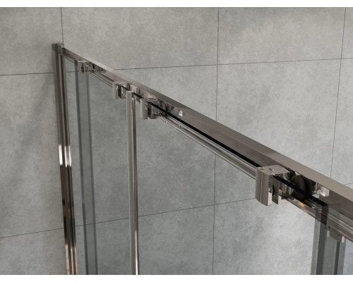 Душевой уголок Vincea Garda VSR-1G29017CLG 170x90 см, профиль золотой матовый, стекло прозрачное