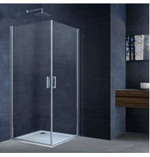 Душевой уголок Vincea Alpha VSR2-3AL7090CL 90x70 см, профиль хром, стекло прозрачное