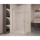 Душевой уголок Vincea Stella VSR-1ST9012CLG 120x90 см, профиль золотой матовый, стекло прозрачное