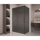 Душевой уголок Vincea Stella VSR-1ST9012CGB 120x90 см, профиль черный матовый, стекло тонированное