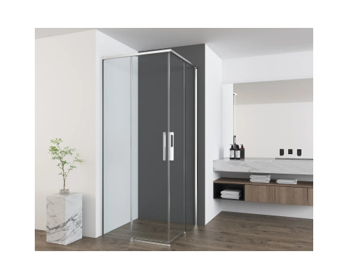 Душевой уголок Vincea Ultima VSS-7UL9090CL 90x90 см, профиль хром, стекло прозрачное