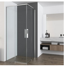 Душевой уголок Vincea Ultima VSS-7UL9010CL 100x90 см, профиль хром, стекло прозрачное