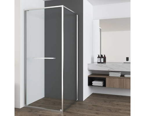 Душевой уголок Vincea Tesi VSRW-7TS9090CL 90x90 см, профиль хром, стекло прозрачное