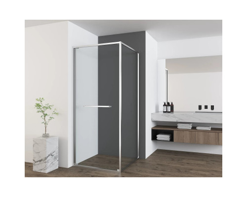 Душевой уголок Vincea Tesi VSRW-7TS9090CL 90x90 см, профиль хром, стекло прозрачное