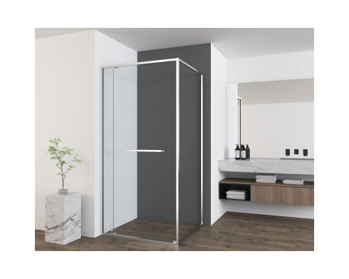 Душевой уголок Vincea Tesi VSRW-7TS9012CL 120x90 см, профиль хром, стекло прозрачное