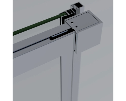 Душевой уголок Vincea Soft 2 VSR-3SO29010CL 100x90 см, профиль хром, стекло прозрачное