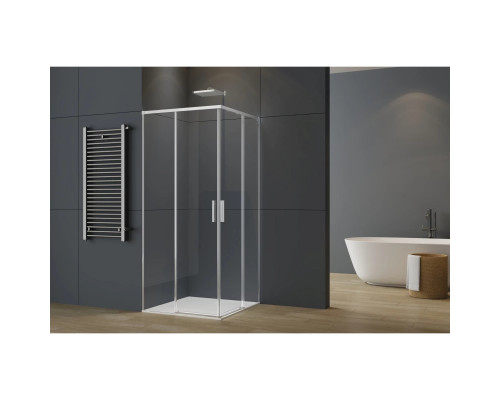 Душевой уголок Vincea Soft 2 VSS-3SO2900CL 90x90 см, профиль хром, стекло прозрачное