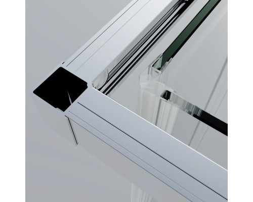 Душевой уголок Vincea Soft 2 VSS-3SO2900CL 90x90 см, профиль хром, стекло прозрачное